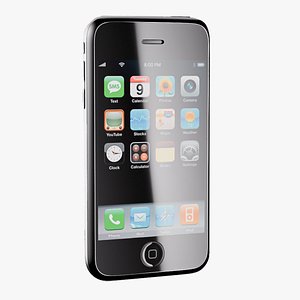 iPhone 2G 3D model