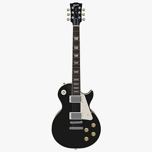 Gibson Les Paul Standard Black Finish Electric Guitar model