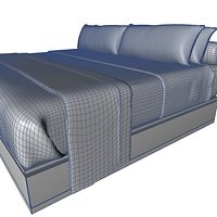 BED BEDROOM PILLOWS CAMA BEDSET