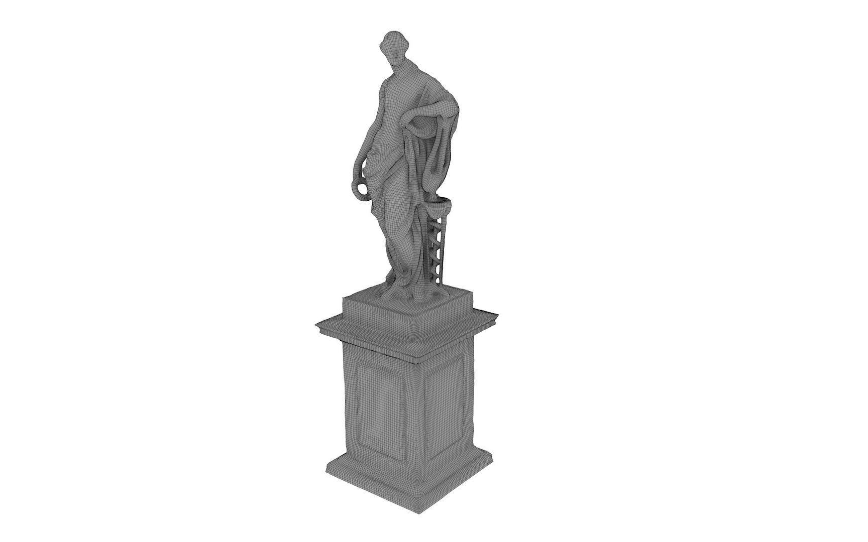 3D Man Statue Model - TurboSquid 1575413