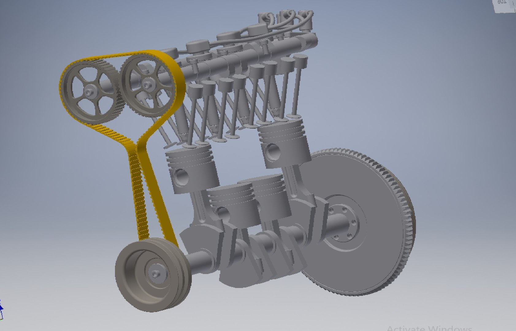 Zetec 4 Engines 3D Model 3D Model - TurboSquid 1906949