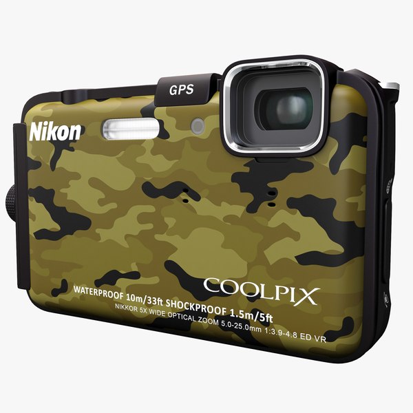 3ds max waterproof digital camera nikon