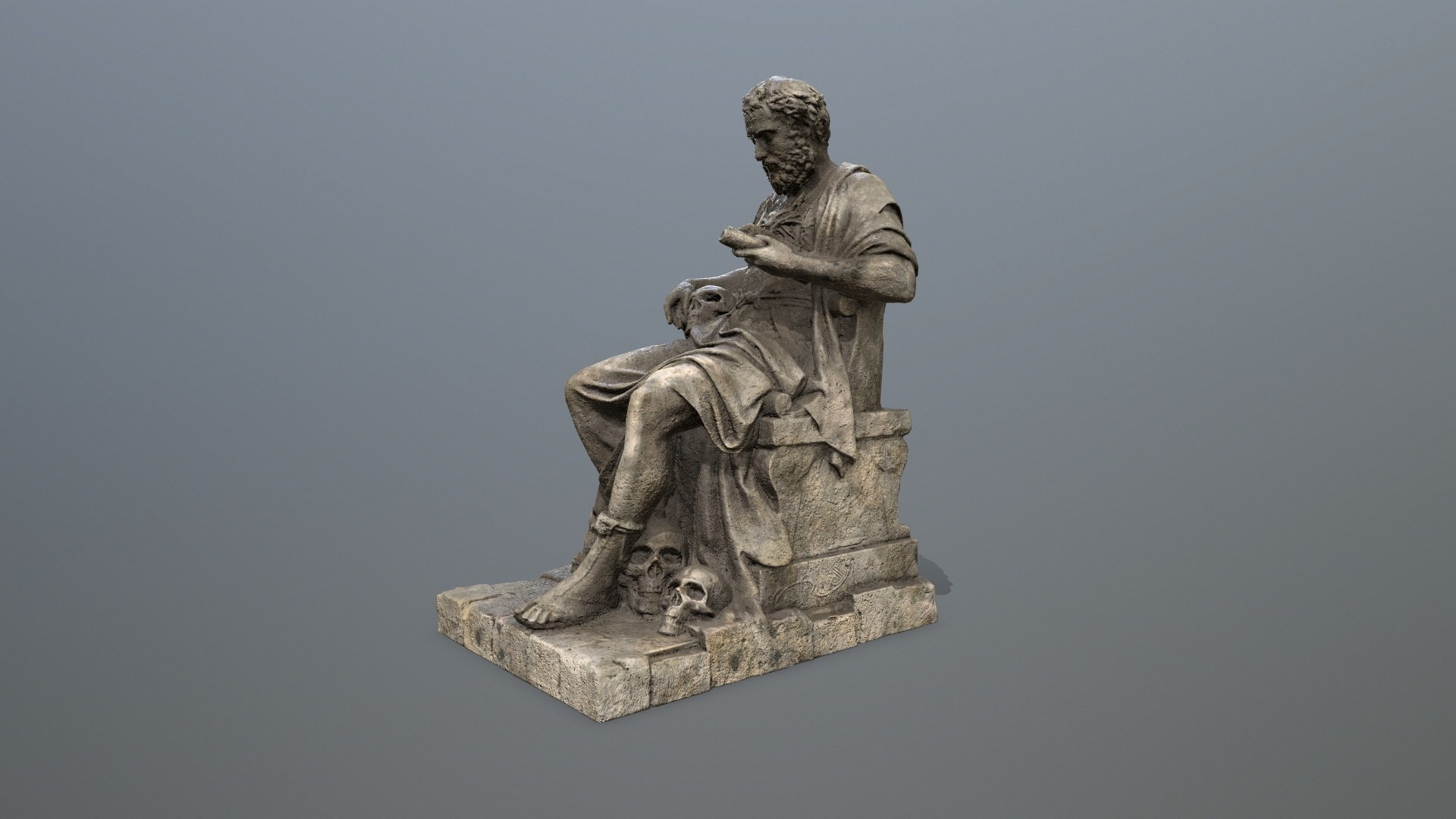 Statue Model - TurboSquid 2159355