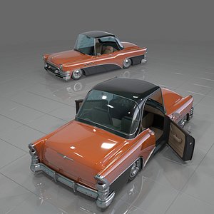 Cartoon Car B 3D model