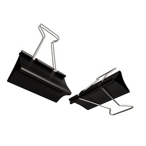 3D Binder Clip model