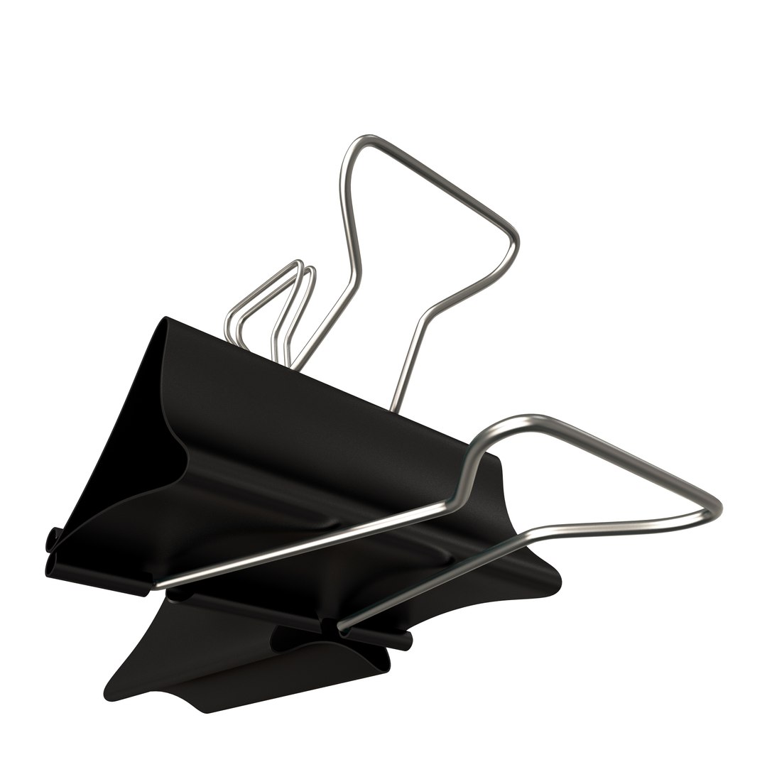 3D Binder Clip Model - TurboSquid 2026030