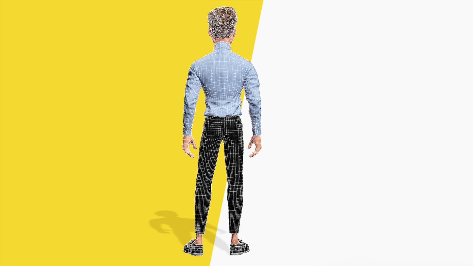 Classic Cartoon Man Rigged Model Realtime Male 3d Toon Low Poly 3d Model 3d Turbosquid 2112981