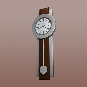 wall clock 3d obj