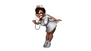 free nurse 3d model