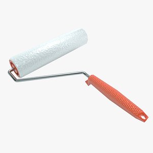 Paint Roller Lowpoly