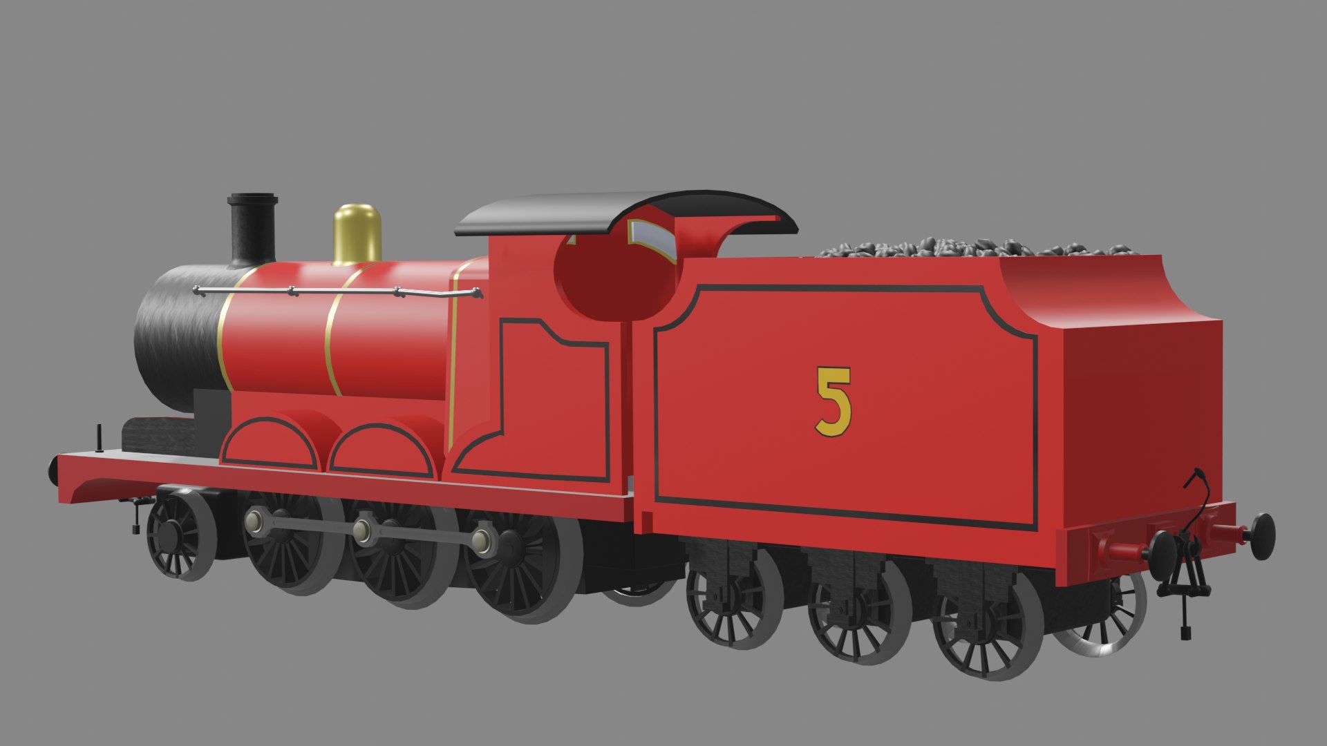 3D James the Red Engine model - TurboSquid 1896990