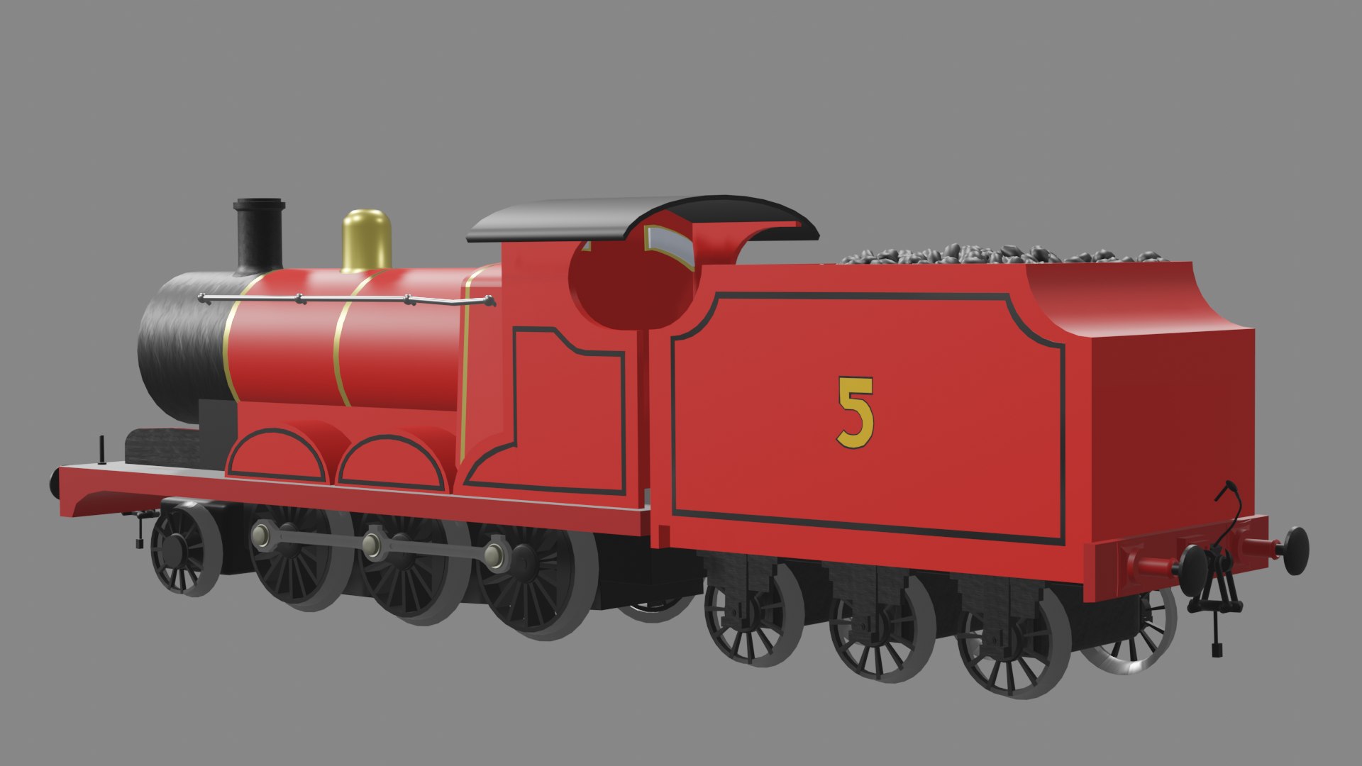 Rosie the Tomboy Engine - 3D Warehouse