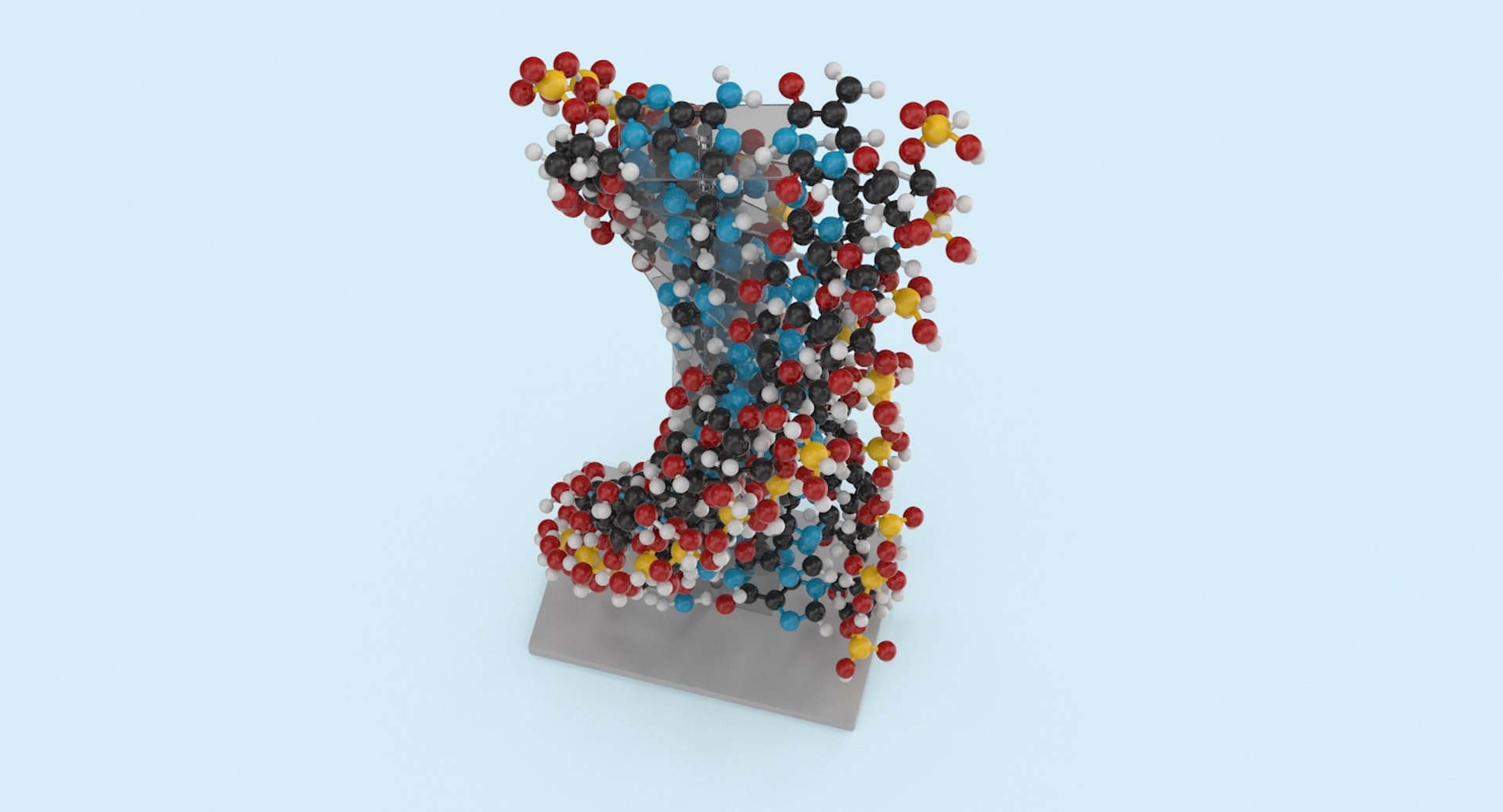 dna display 3d model