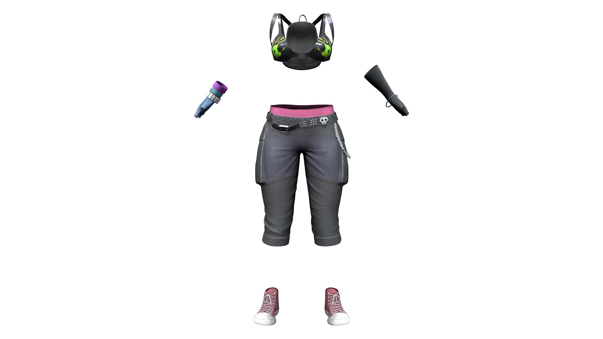 Toxic Cheeky Street Punk Outfit 3D model https://p.turbosquid.com/ts-thumb/cO/zT0g7J/7u/preview1/png/1648959512/1920x1080/fit_q87/c67e815870fe0b6a7e4e21d8d2715a41e2f399eb/preview1.jpg