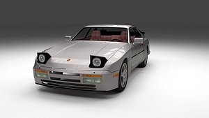 Porsche 944 Turbo S with interior