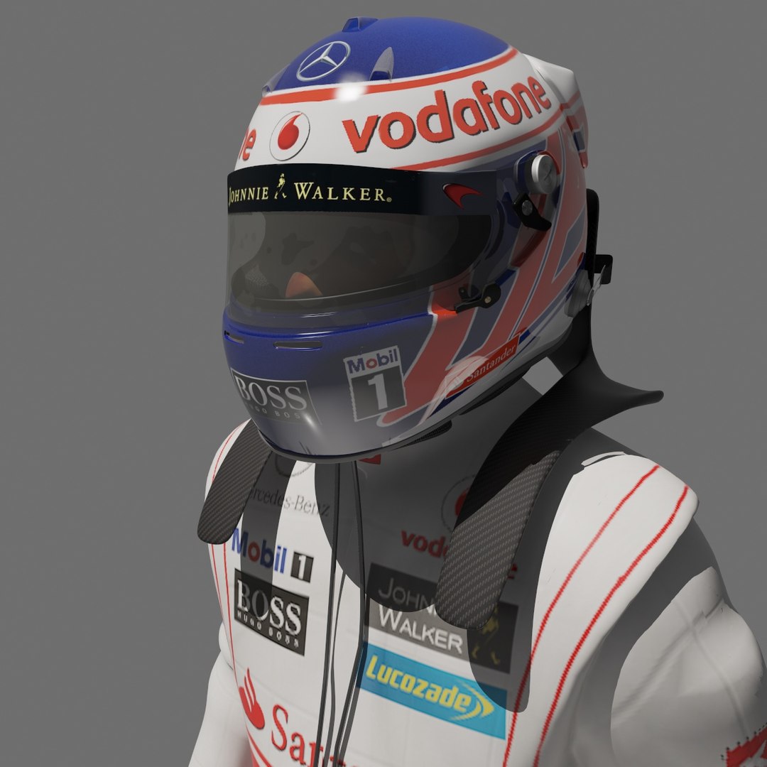 3d model formula jenson button