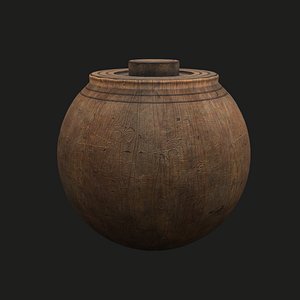 Medieval Spinning Top 3D model