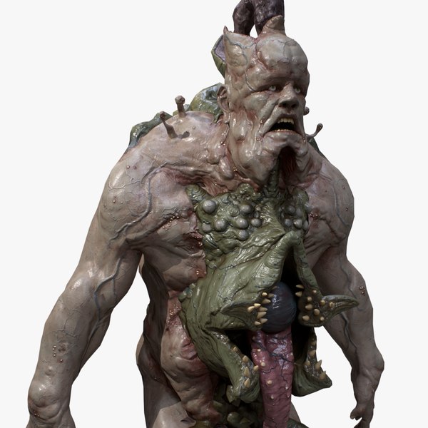 寄生虫人間3Dモデル - TurboSquid 1838542
