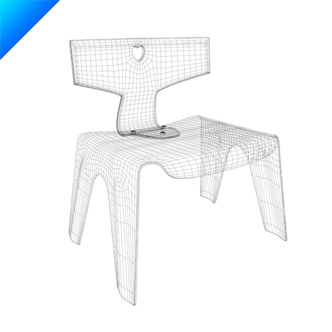 Furniture Children S Vitra 3d 3ds