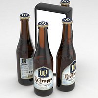 Beer Bottle La Trappe Trappist Witte 330ml