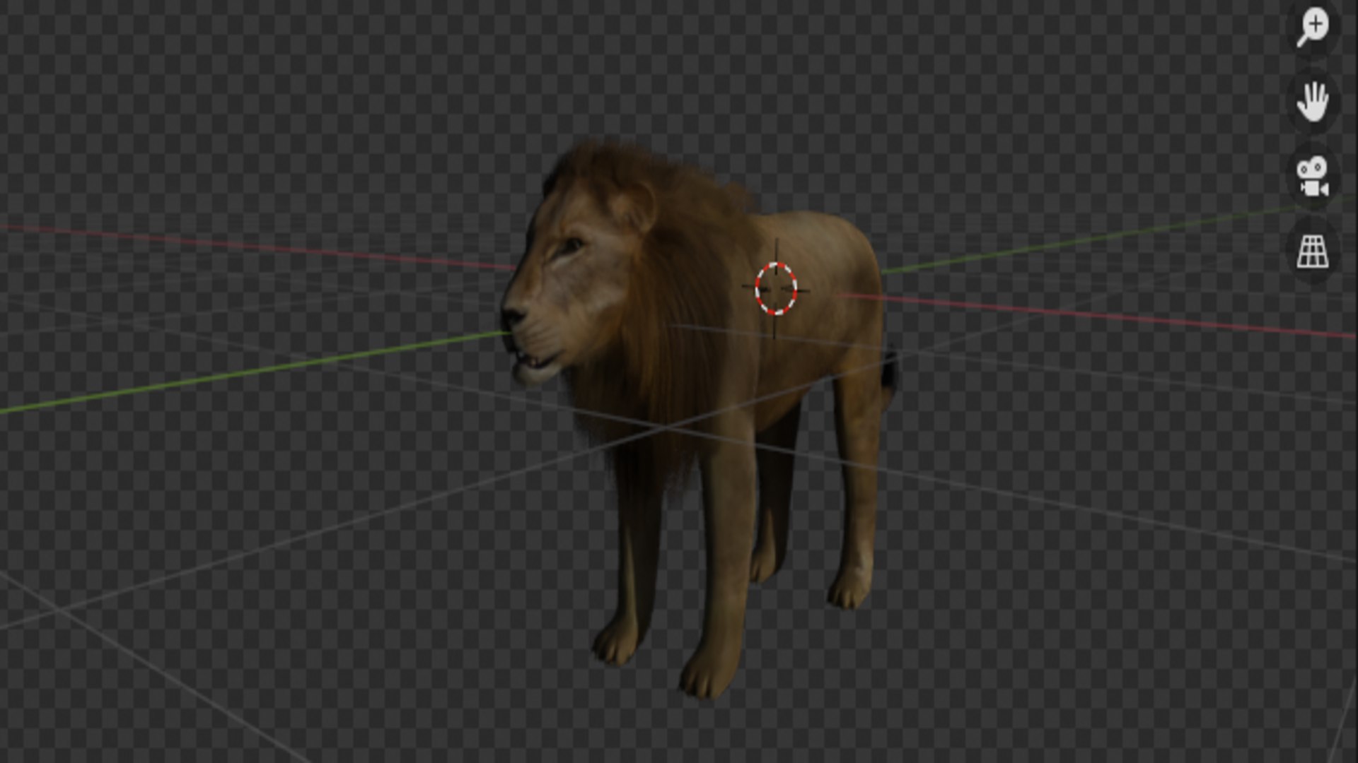 3D Lion For Game Model - TurboSquid 2137342