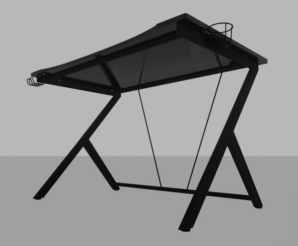 Gamer table 3D model - TurboSquid 1631004