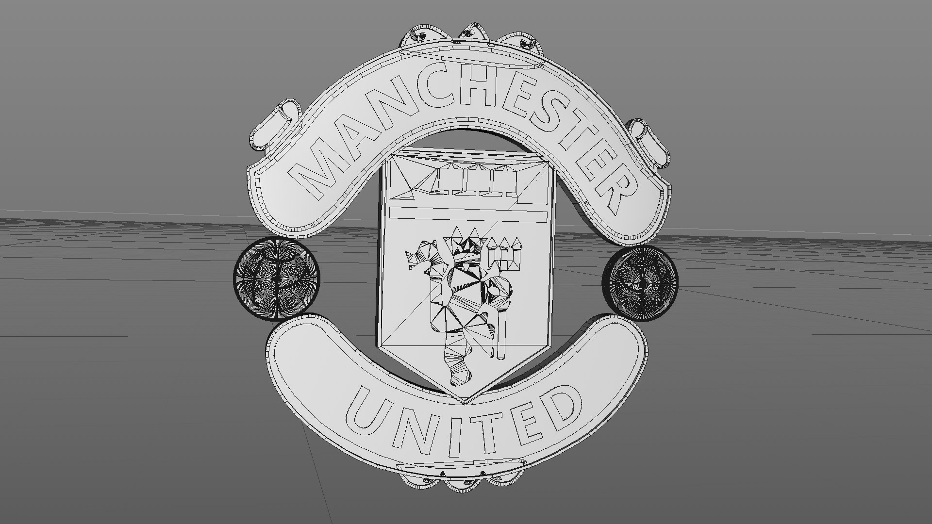 Football Shield 3D Model - TurboSquid 2228412