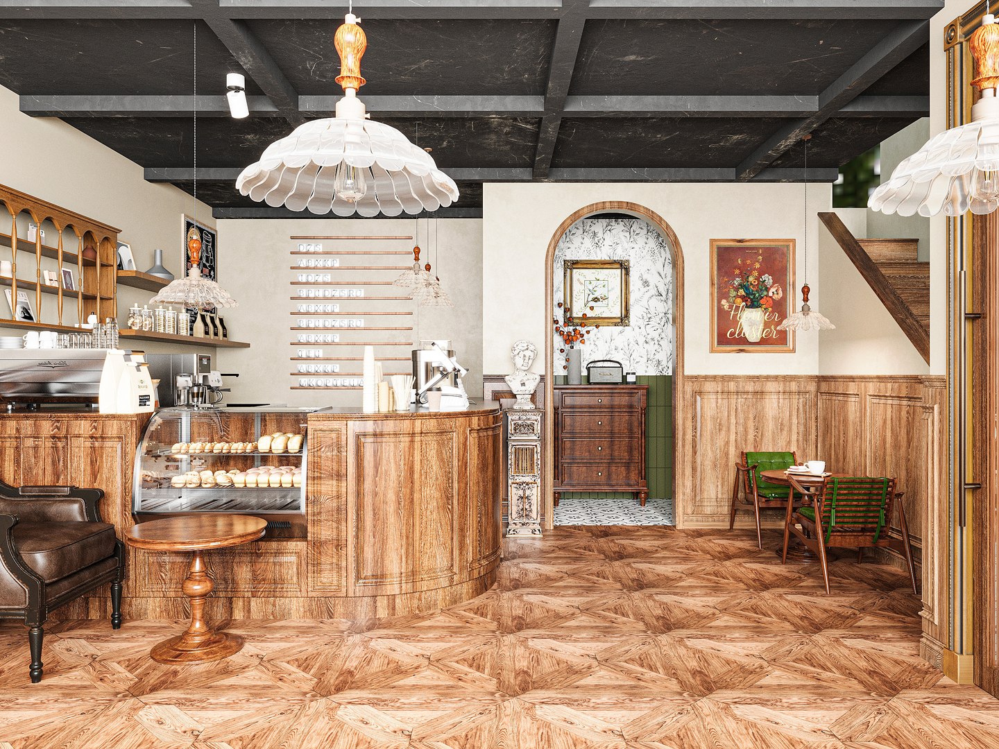 Modern Coffee Model - TurboSquid 2406475