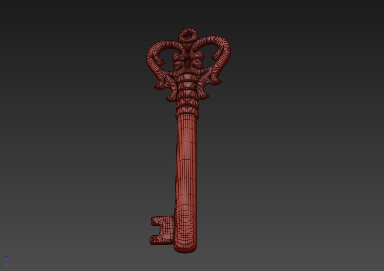 Classic Key 3D Model 3D Model - TurboSquid 2530885