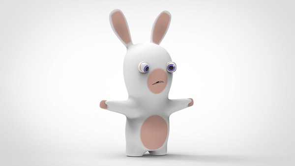 Lapin Cretin Closed Mouth Model - Turbosquid 1845614