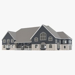 Two Story Grey Balcony