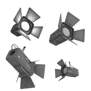 3d model stage lights