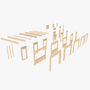 Prefab Timber Frame Wall Panels Modular Construction Kit