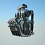 V8 compressor engine