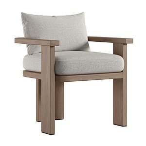 Tahana Outdoor Dining Armchair-fourhands