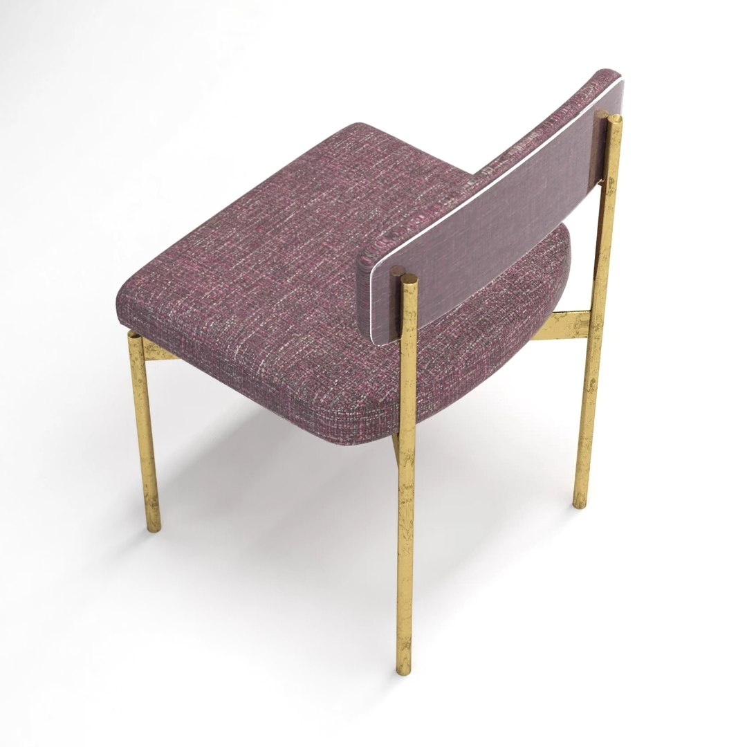 3D REMY DINING CHAIR - TurboSquid 1954636