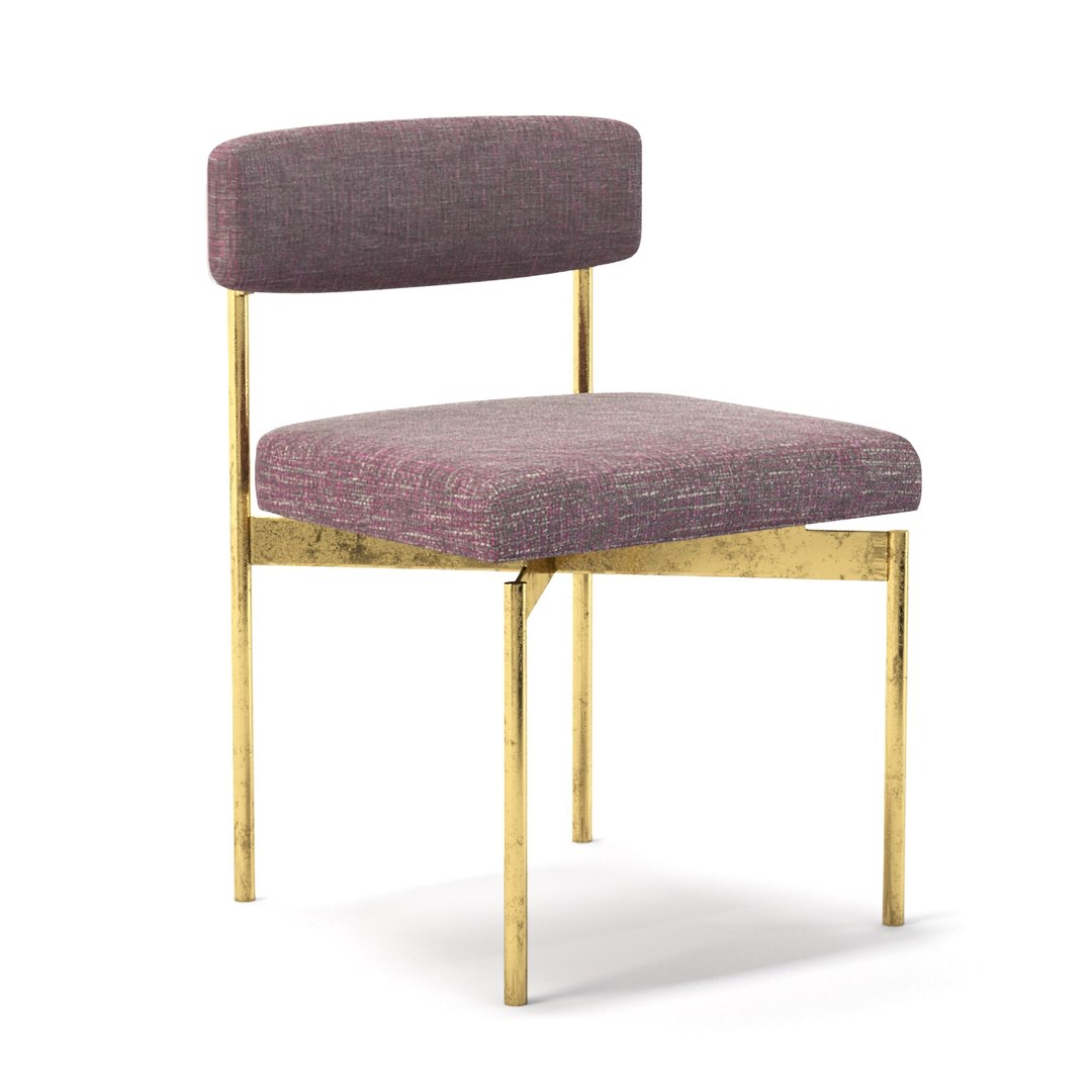 3D REMY DINING CHAIR - TurboSquid 1954636