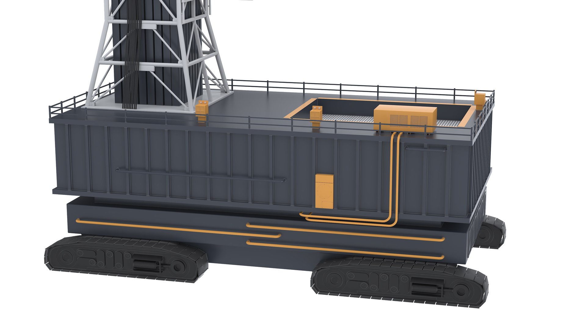3D model Launch Pad with Missile Crawler Transporter https://p.turbosquid.com/ts-thumb/cP/ZS1npK/P0/launchpadwithmissilecrawlertransporter7/jpg/1734188020/1920x1080/fit_q87/511f9dc7180a894b698a30730c66c7664698c9f4/launchpadwithmissilecrawlertransporter7.jpg