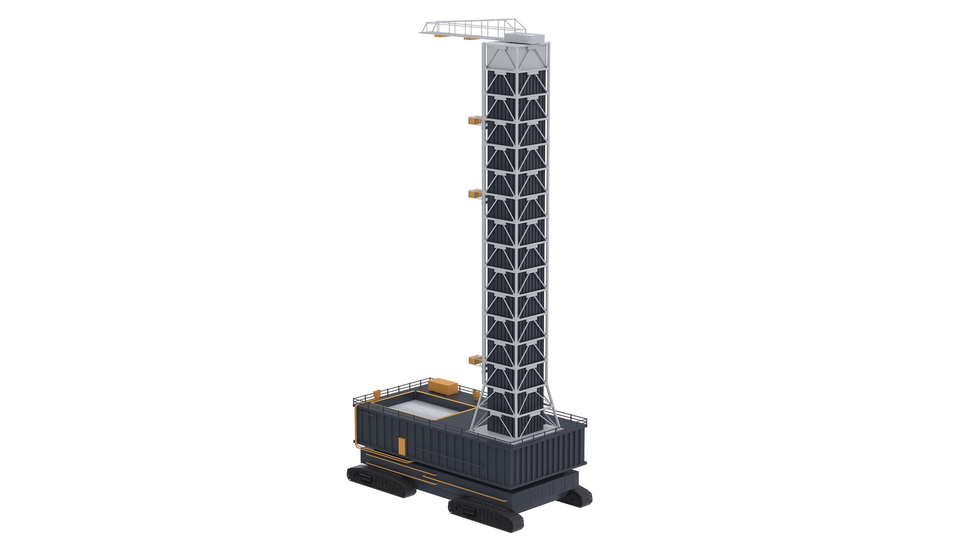 3D model Launch Pad with Missile Crawler Transporter https://p.turbosquid.com/ts-thumb/cP/ZS1npK/cI/launchpadwithmissilecrawlertransporter4/jpg/1734188006/1920x1080/fit_q87/9d5f669402fc0d1256944a2364c1cffb163b41b1/launchpadwithmissilecrawlertransporter4.jpg