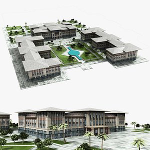 presidency palace 3D model