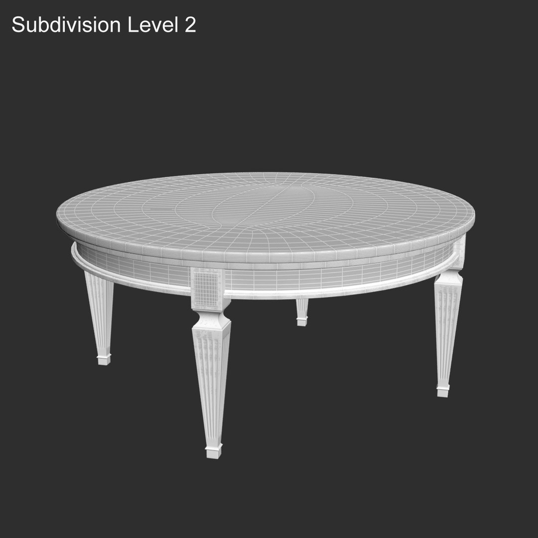 3ds max coffee table