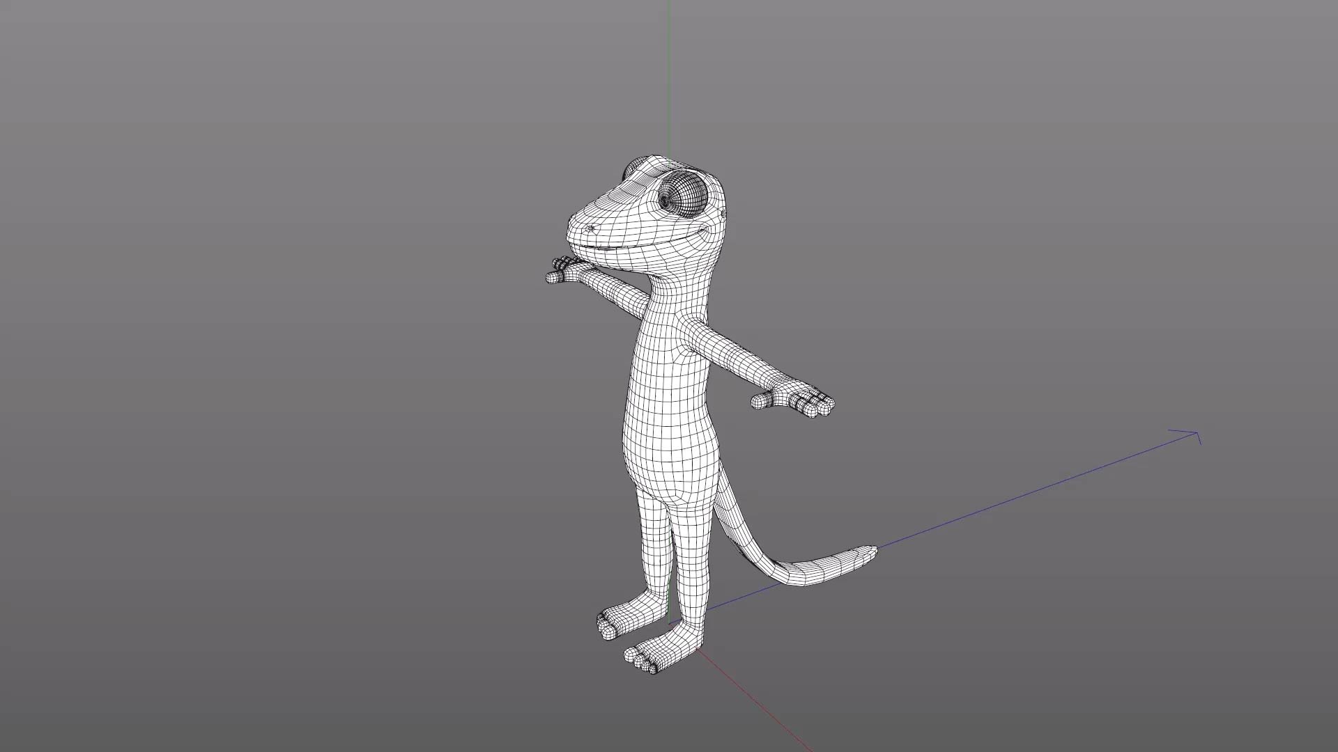 3D gecko rigged - TurboSquid 1787236