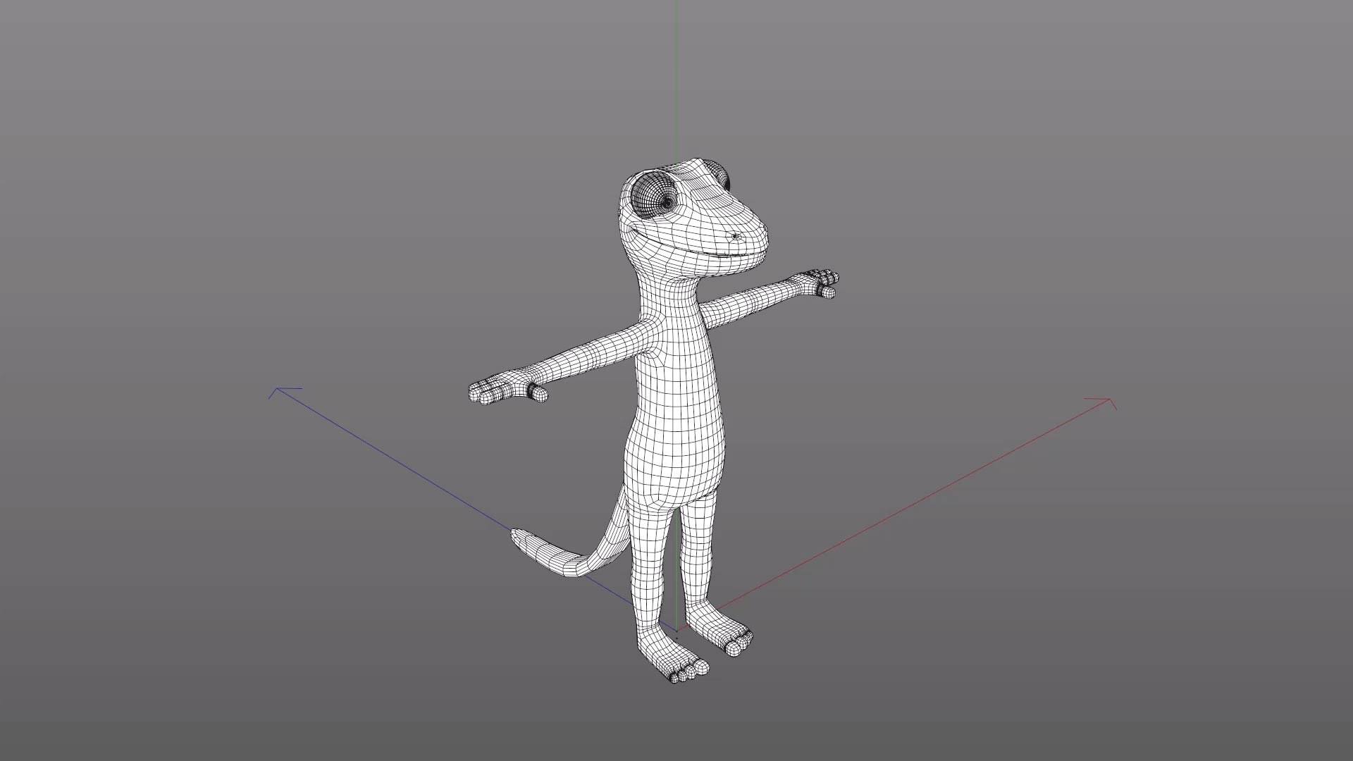 3D gecko rigged - TurboSquid 1787236