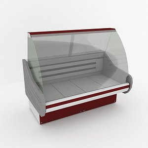 Shop refrigerator 3D model