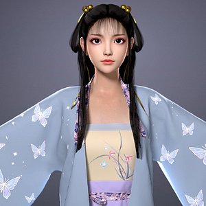 Ancient Chinese fairy beautiful woman