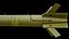 GBU-27 Paveway 3 Green Laser Guided Bomb PBR 3D model