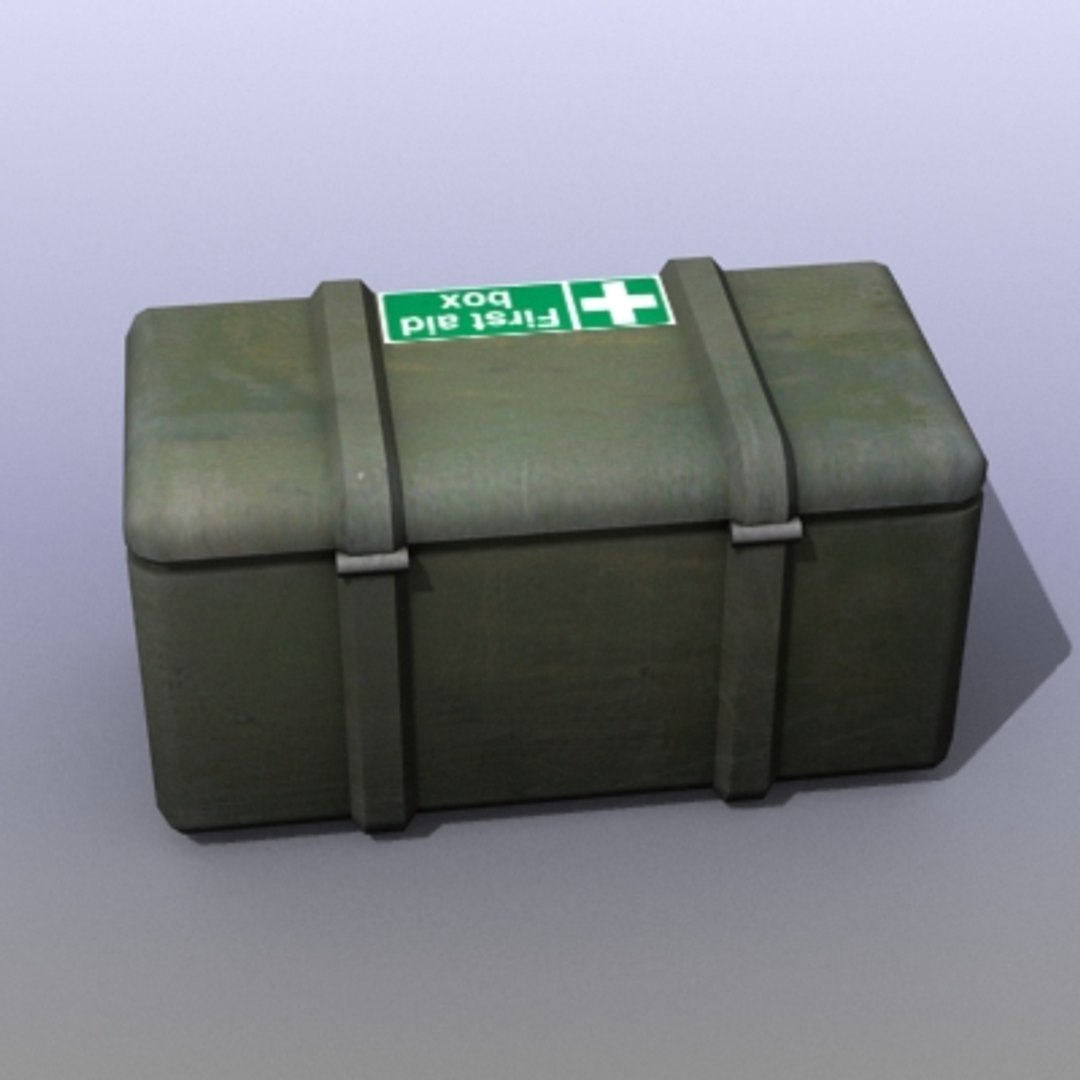 Supply Box 3d 3ds