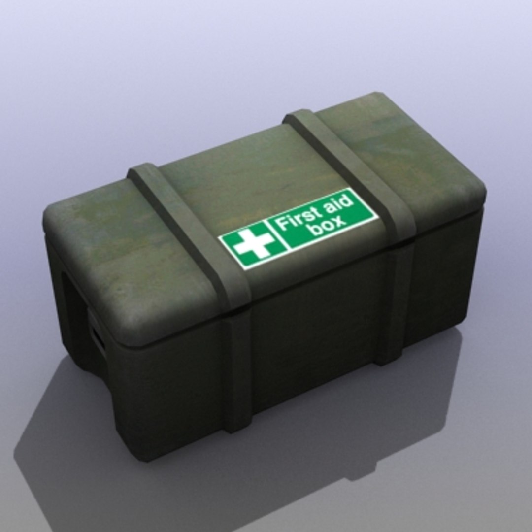Supply Box 3d 3ds