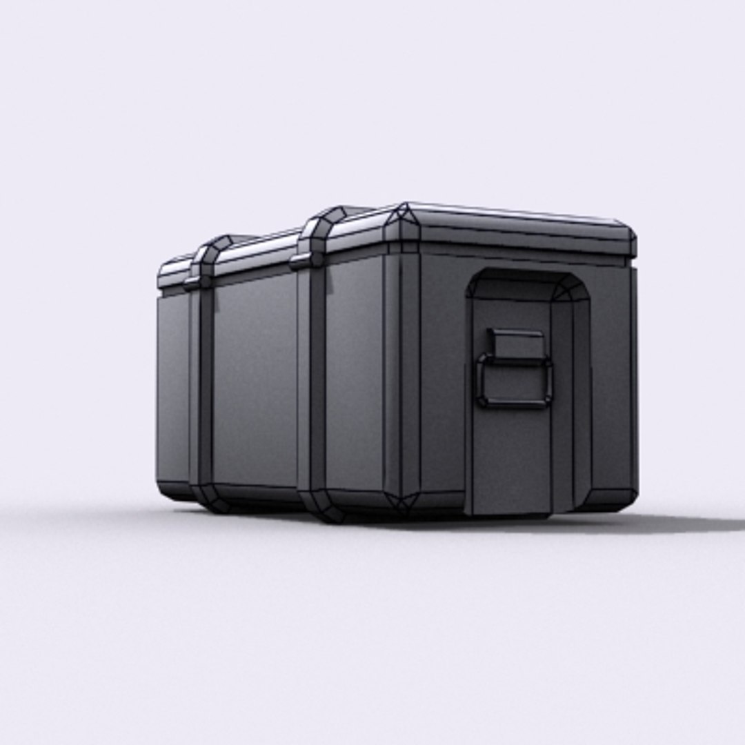 Supply Box 3d 3ds
