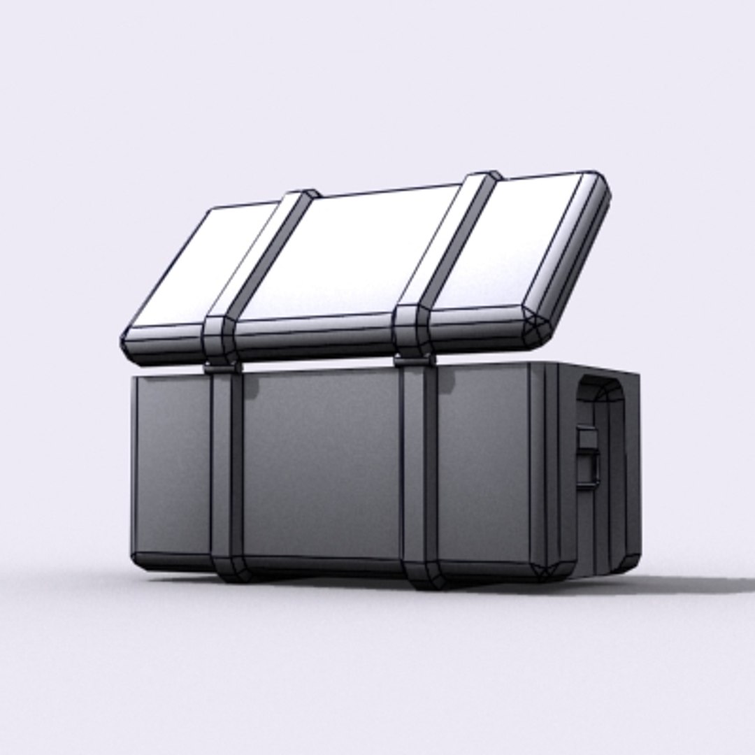 Supply Box 3d 3ds